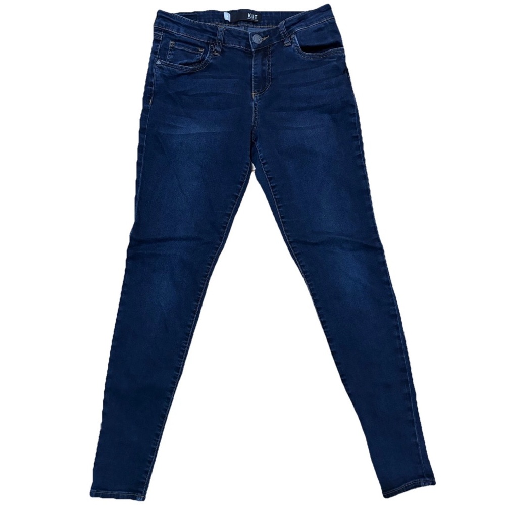 Kut From The Kloth Jeans Womens 4 Skinny Dark Wash Denim
